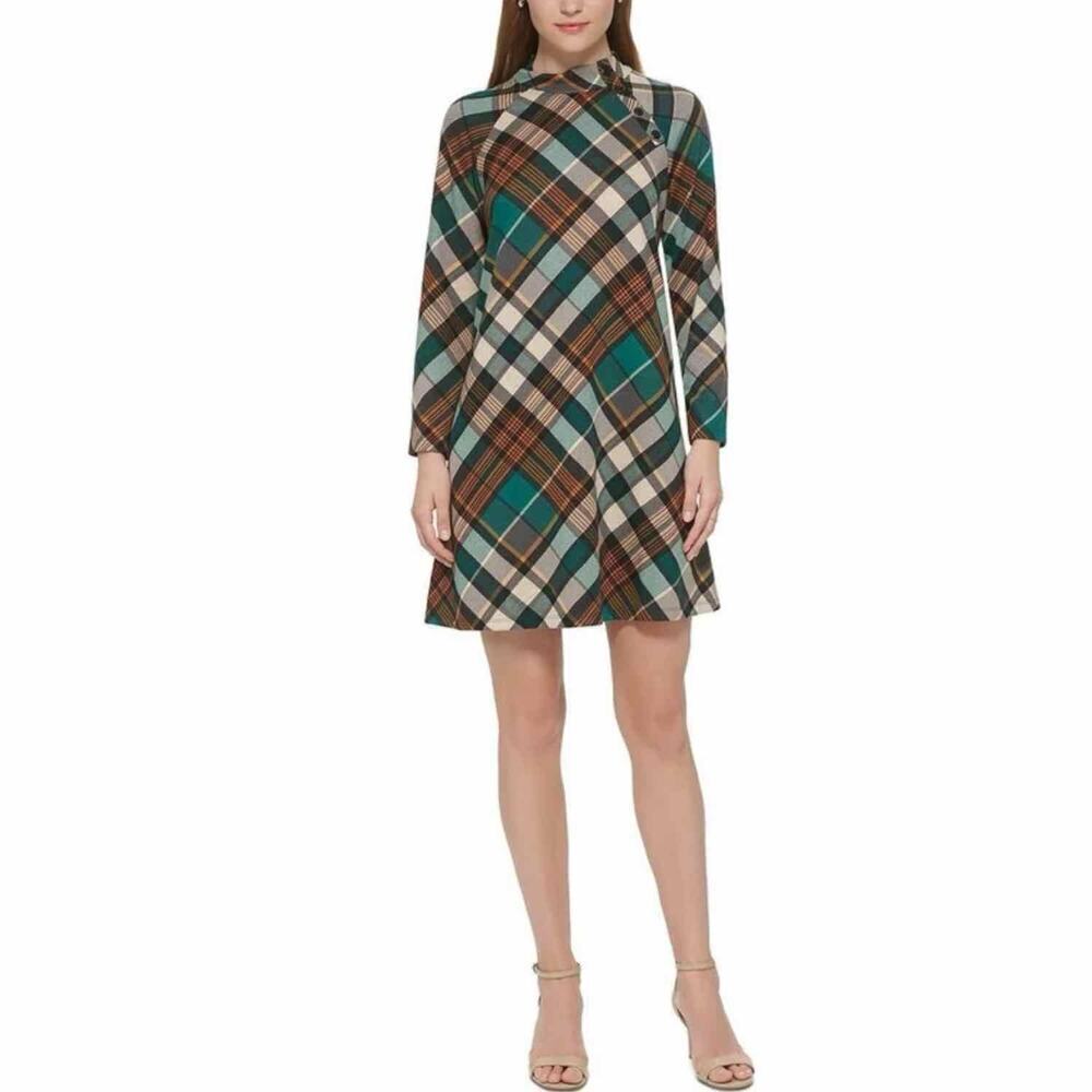 Jessica Howard Womens Fall Warm Tunic Mini Dress Size Small